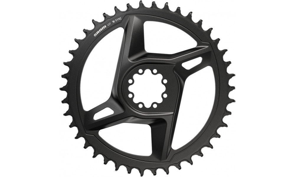 Priekinis dantratis SRAM Road Rival X-Sync Direct-Mount 12-speed 42T black 