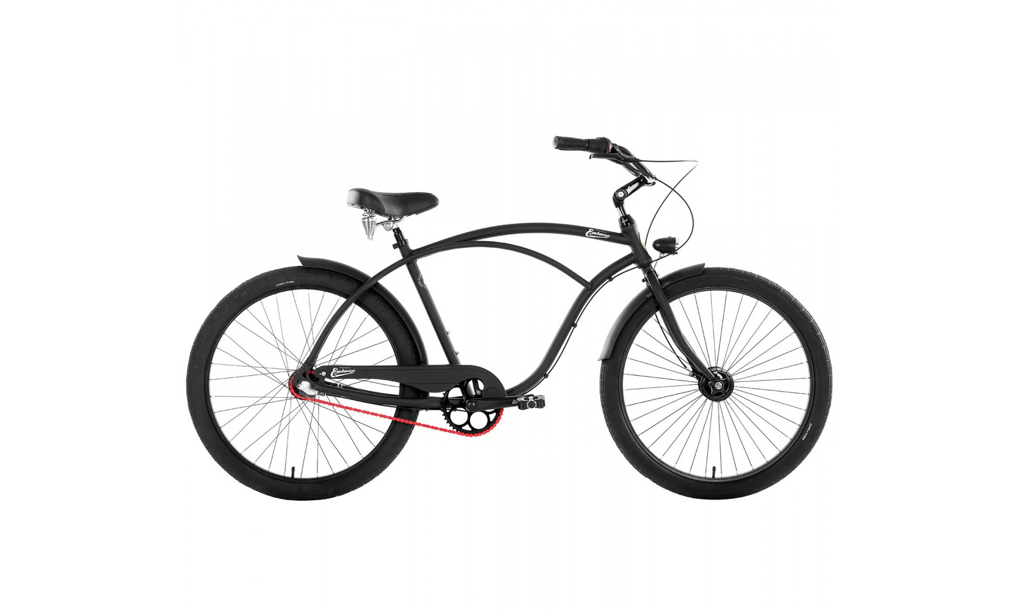 Dviratis Embassy Panther ALU 26" 3-speed 2024 black 