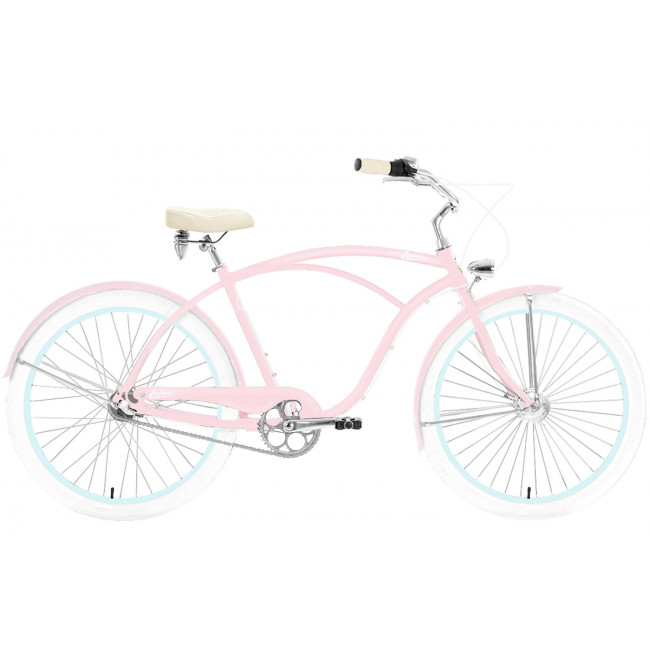 Dviratis Embassy Baby Powder ALU 26" 3-speed 2024 pastel pink