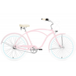 Dviratis Embassy Baby Powder ALU 26" 3-speed 2024 pastel pink