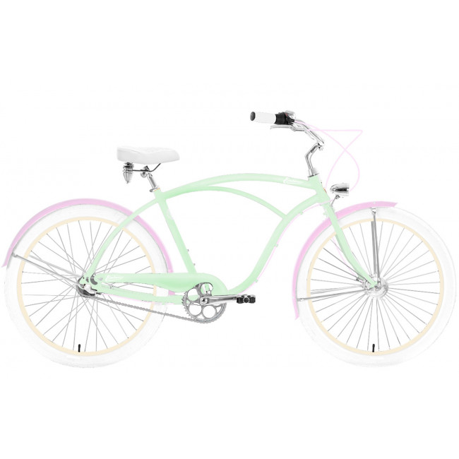 Dviratis Embassy Pistachio ALU 26" 3-speed 2024 pastel green