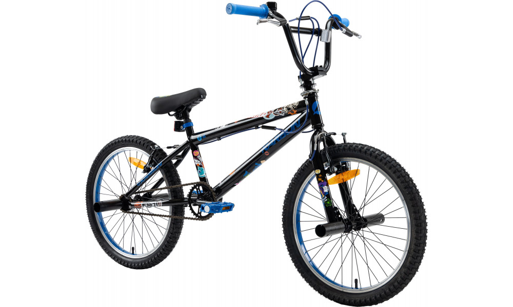 Dviratis Karbon BMX 20 black-blue - 1