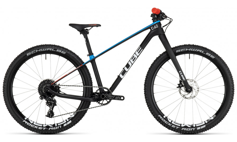 Dviratis Cube Elite 240 C:62 SLX carbon'n'blue'n'red 2026 - 1