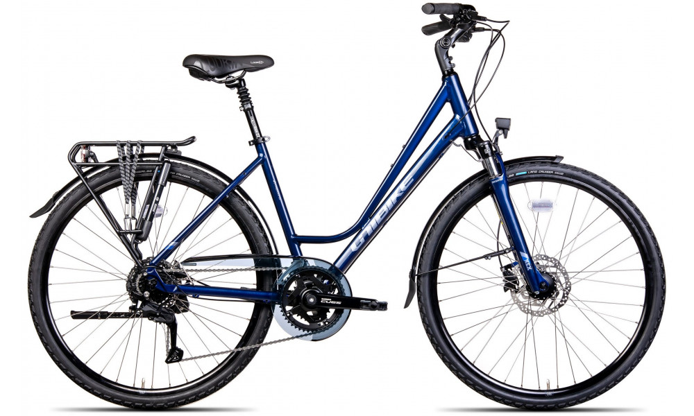 Dviratis Unibike Voyager LDS 2024 dark blue 