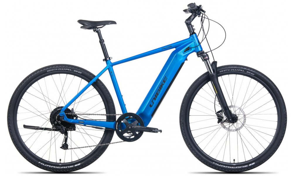 Elektrinis dviratis Unibike Falcon GTS 2024 dark blue 