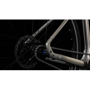 Elektrinis dviratis Cube Editor Hybrid SLX 400X sleekgrey'n'spectral 2025