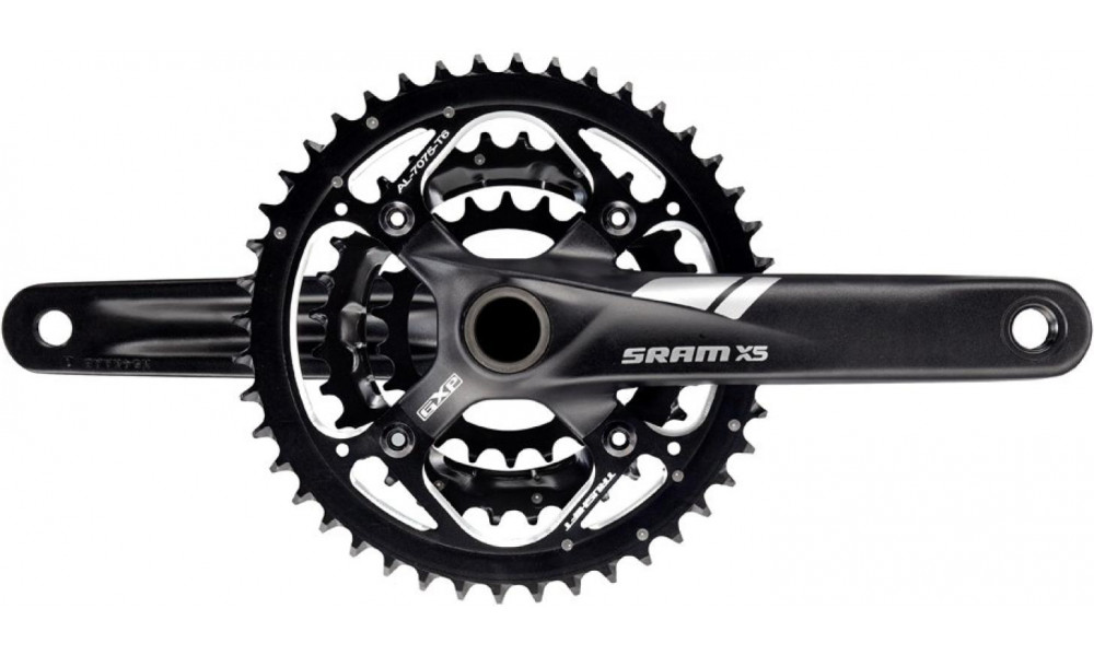 Priekinis žvaigždžių blokas SRAM X5 GXP 175mm 9-speed 44x32x22T 