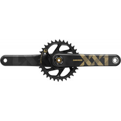 Priekinis žvaigždžių blokas SRAM XX1 Eagle Boost 148 DUB 1x12-speed 34T gold