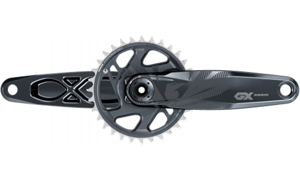 Priekinis žvaigždžių blokas SRAM GX Eagle Fat Bike 4" DUB 1x12-speed 30T 