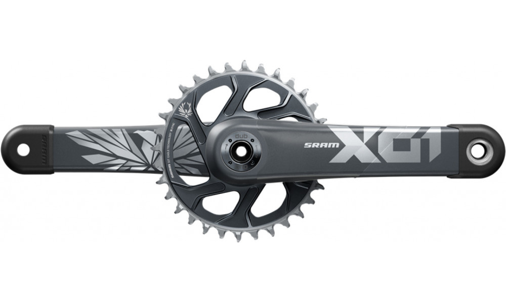 Priekinis žvaigždžių blokas SRAM X01 Eagle DUB 1x12-speed 55mm chainline 32T 