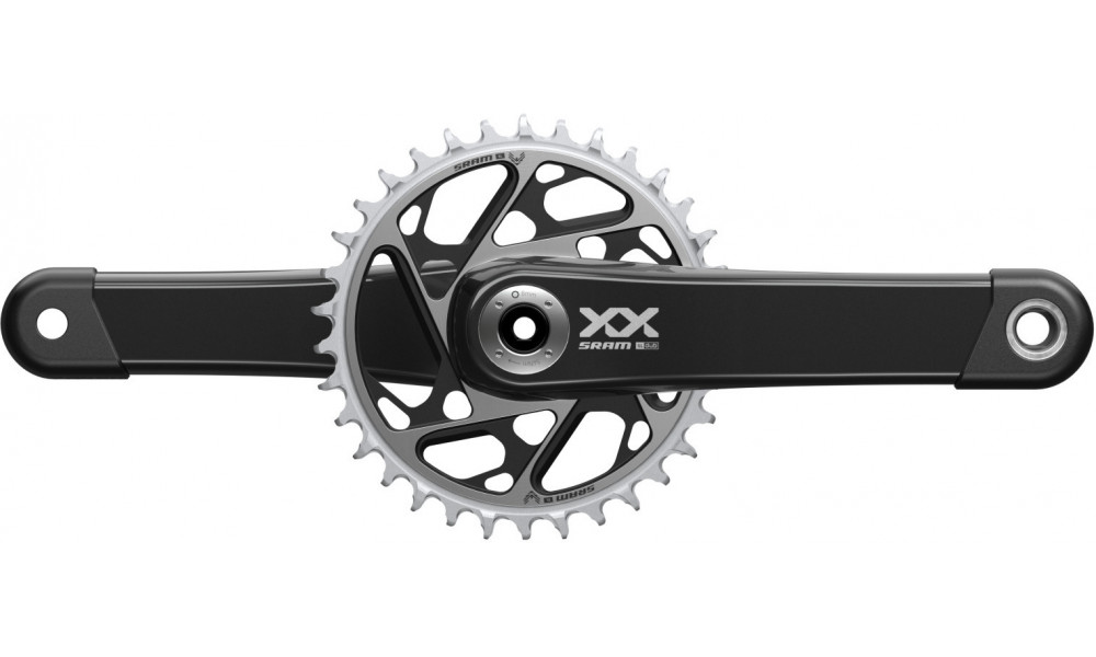 Priekinis žvaigždžių blokas SRAM XX SL Eagle Q174 T-Type DUB 34T 