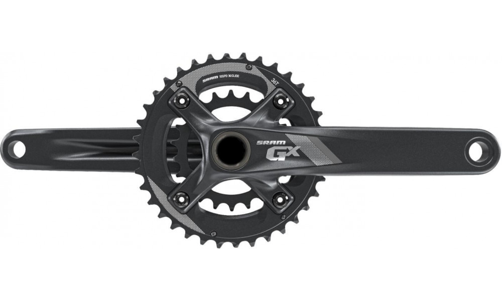 Priekinis žvaigždžių blokas SRAM GX 1000 BB30 2x10-speed 175mm 38-24T 