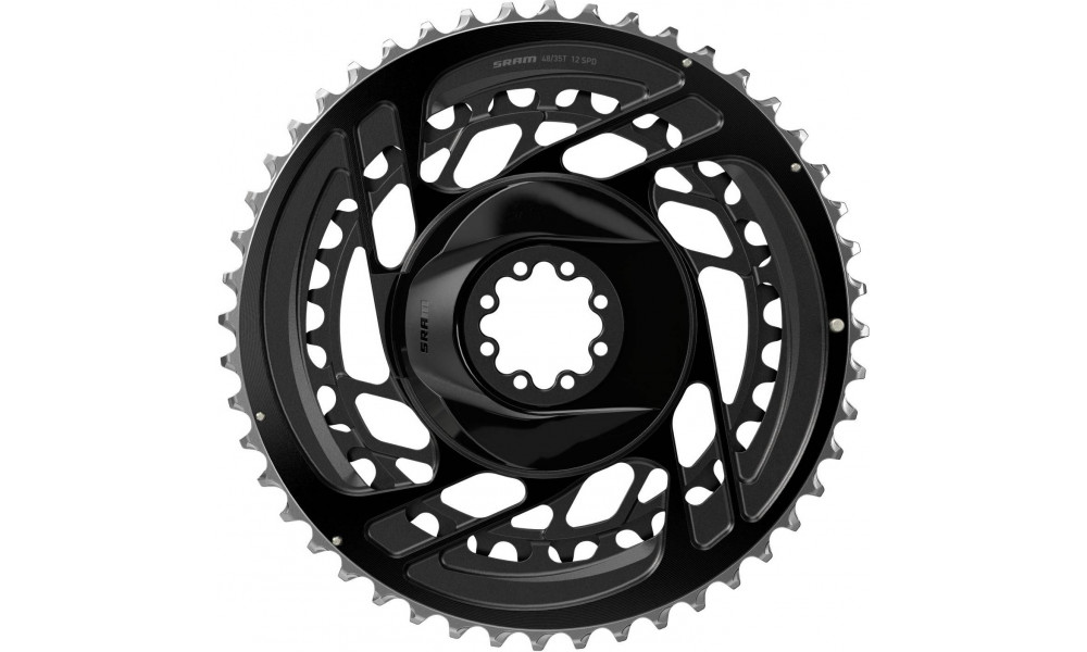 Priekinių dantračių komplektas SRAM Road Force D2 Direct-Mount 12-speed 48-35T black 