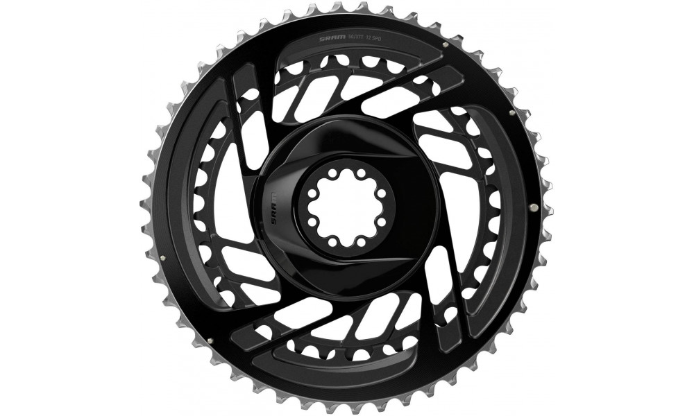 Priekinių dantračių komplektas SRAM Road Force D2 Direct-Mount 12-speed 50-37T black 