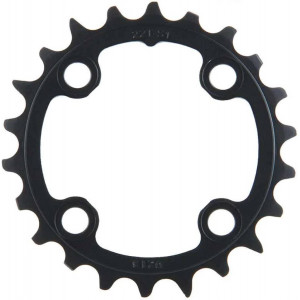 Priekinis dantratis SRAM MTB 80mm alu 2x10-speed 26T black