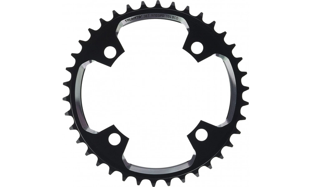 Priekinis dantratis SRAM MTB 104mm alu 1x10-speed 38T black 