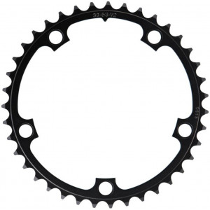 Priekinis dantratis SRAM Road PowerGlide 130mm alu 2x10-speed 39T black