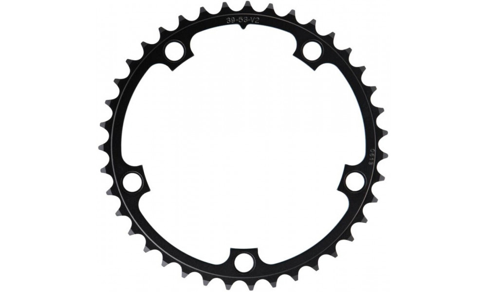 Priekinis dantratis SRAM Road PowerGlide 130mm alu 2x10-speed 39T black 