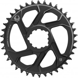 Priekinis dantratis SRAM MTB Eagle X-Sync2 Direct Mount alu 11-speed 6mm offset 38T black