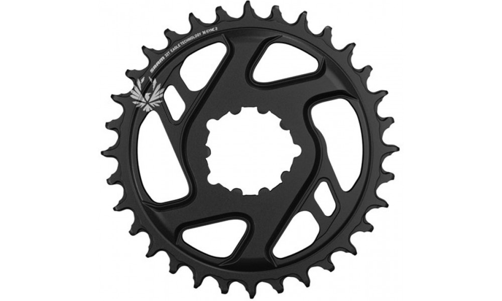 Priekinis dantratis SRAM MTB Eagle X-Sync2 Direct Mount CF alu 11-speed 3mm offset 30T black 