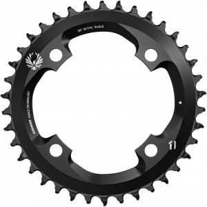 Priekinis dantratis SRAM Eagle X-Sync2 104mm alu 38T black