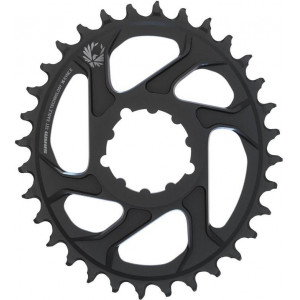 Priekinis dantratis SRAM Eagle X-Sync2 Direct Mount alu Oval 3mm offset 32T black