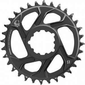 Priekinis dantratis SRAM Eagle X-Sync2 Direct Mount alu 6mm offset 30T lunar grey