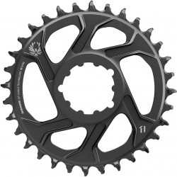 Priekinis dantratis SRAM Eagle X-Sync2 SL Direct Mount alu 6mm offset 36T lunar grey
