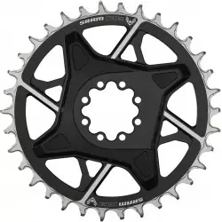 Priekinis dantratis SRAM X0 Eagle T-Type D1 Direct Mount 3mm offset 34T black