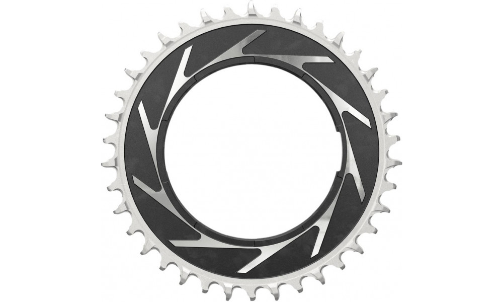 Priekinis dantratis SRAM XX SL Eagle T-Type D1 Thread Mount 0mm offset 38T black-silver 