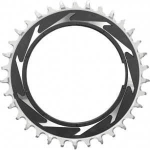 Priekinis dantratis SRAM XX SL Eagle T-Type D1 Thread Mount 3mm offset 34T black-silver