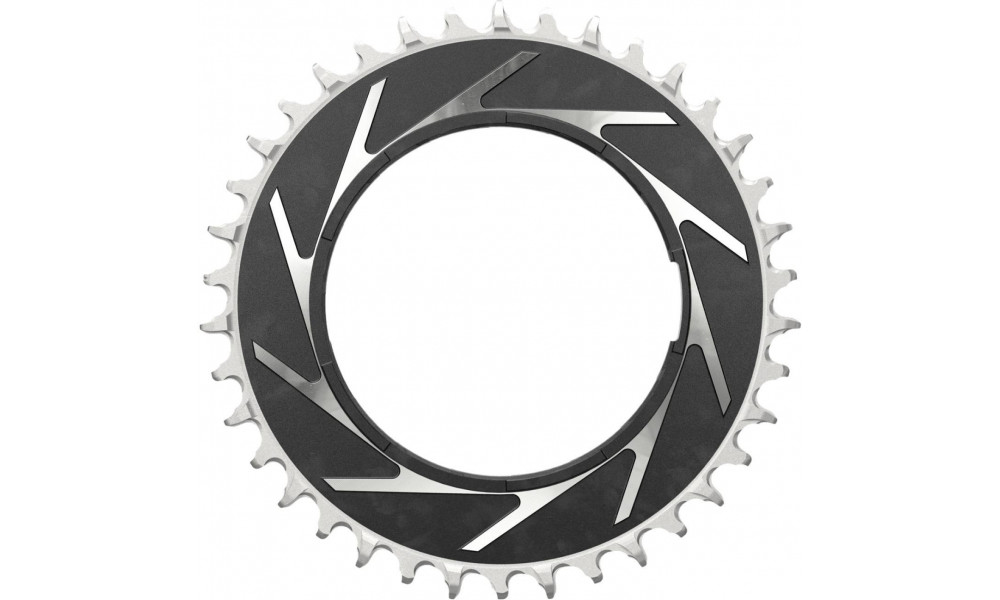 Priekinis dantratis SRAM XX SL Eagle T-Type D1 Thread Mount 3mm offset 38T black-silver 