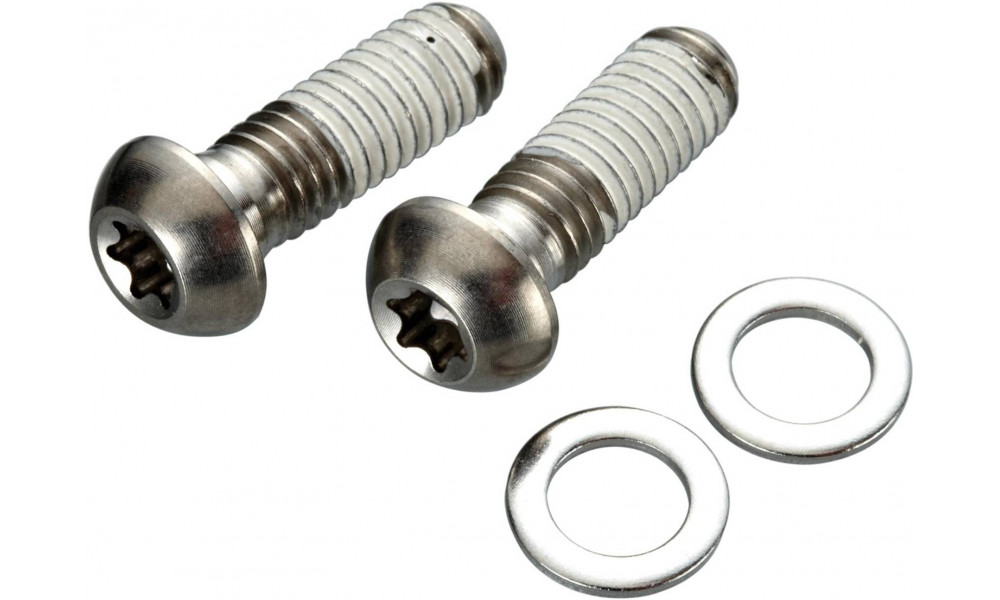 Diskinių stabdžių suporto tvirtinimo varžtai SRAM stainless T25 flat mount 15mm (pora) 