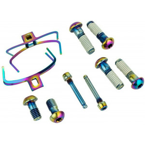 Diskinių stabdžių suporto tvirtinimo varžtai SRAM Upgrade Kit for G2 ULT/RSC rainbow CPS