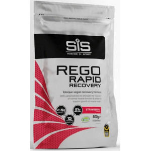 Maisto papildas milteliais SiS Rego Rapid Recovery Strawberry 500g