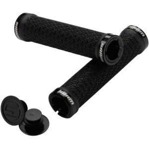 Vairo rankenėlės SRAM DH Silicone Lock-on double clamp black