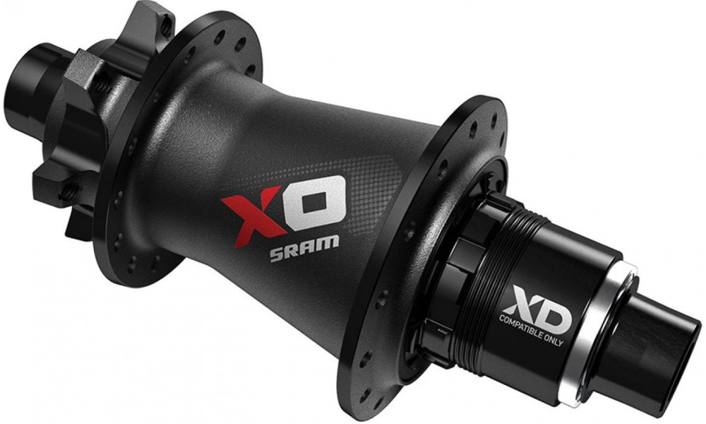 Galinė įvorė SRAM X0 Disc 6-bolt 9/10/11-speed 