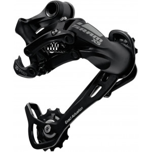 Galinis pavarų perjungėjas SRAM X5 medium cage 9-speed black