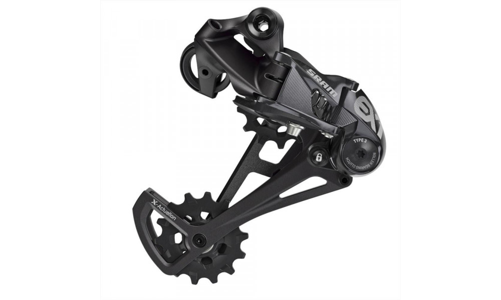 Galinis pavarų perjungėjas SRAM EX1 long cage 1x8-speed 