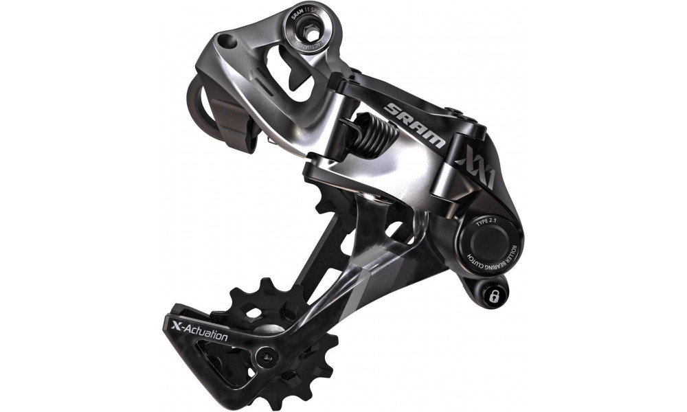 Galinis pavarų perjungėjas SRAM XX1 Type 2.1 11-speed black 