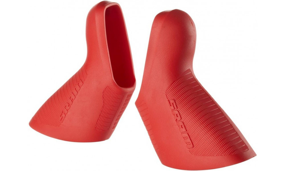 Pavarų perjungimo rankenėlių dangteliai SRAM Red 2012/Red 22/Force 22/Rival 22 red (pora) 