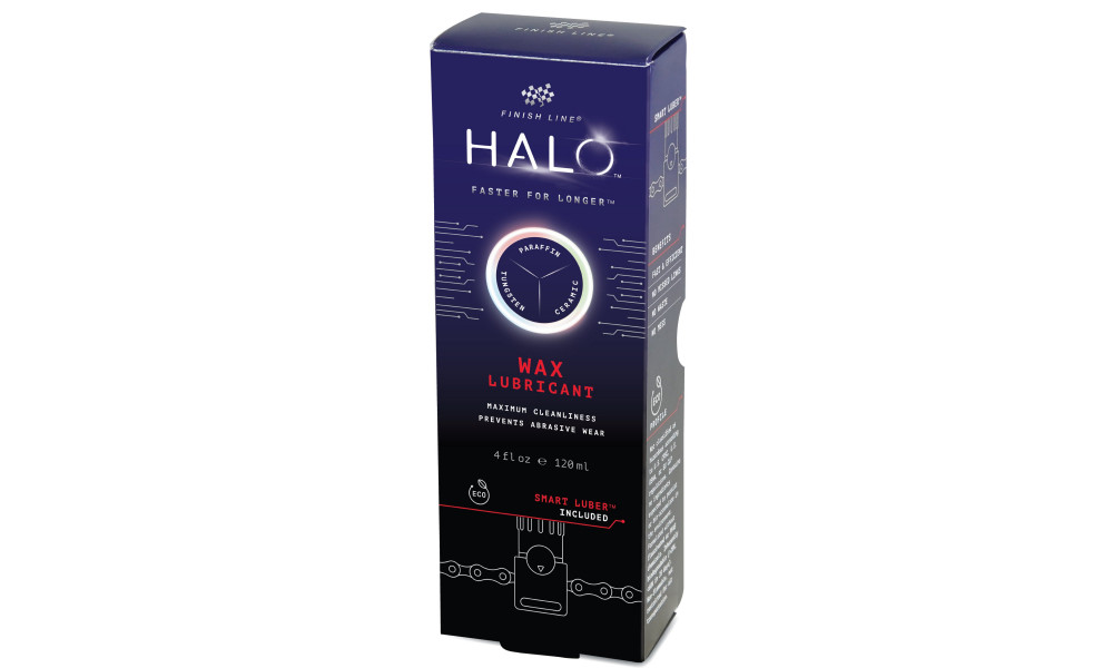 Grandinės tepalas Finish Line HALO Wax 120ml + Smart Luber - 6