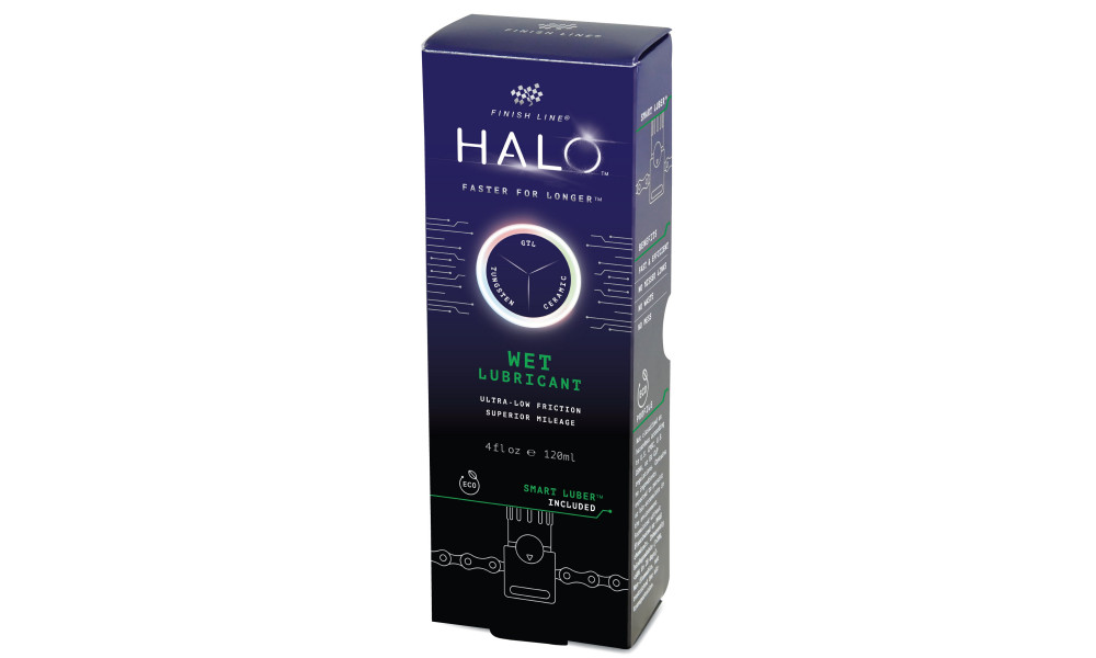 Grandinės tepalas Finish Line HALO Wet 120ml + Smart Luber - 2