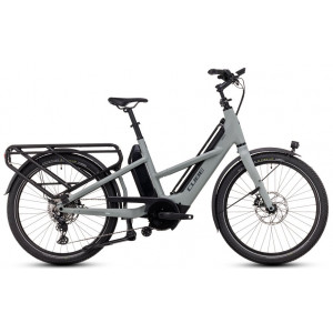 Elektrinis dviratis Cube Longtail Sport Hybrid 1350 swampgrey'n'reflex 2025