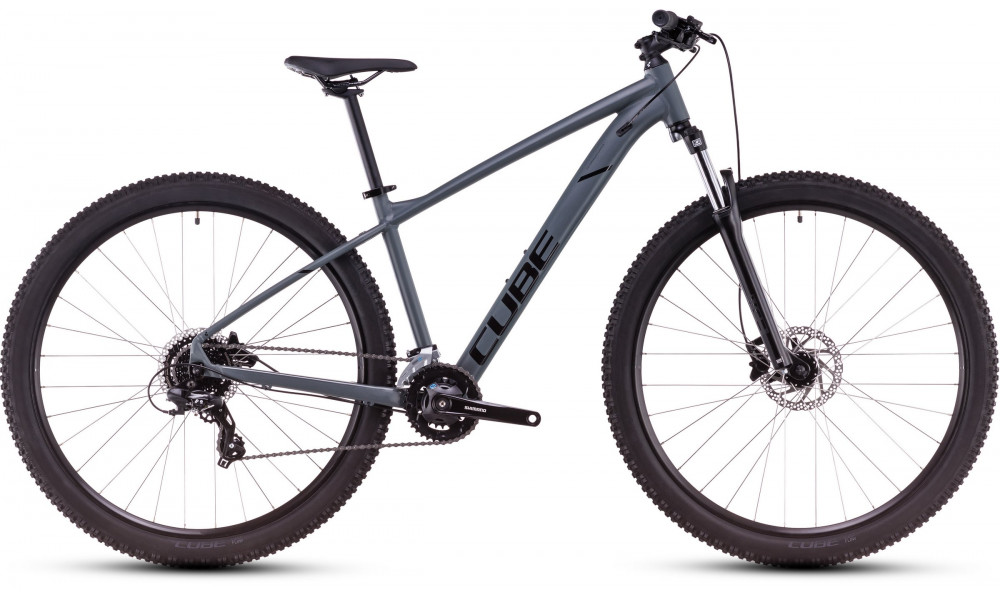 Dviratis Cube Aim ONE 27.5 foggyblack'n'black 2025 - 1