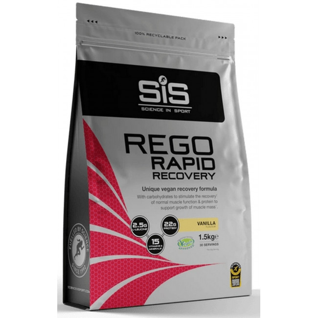 Maistas sportui milteliais SiS Rego Rapid Recovery Vanila 1.5kg