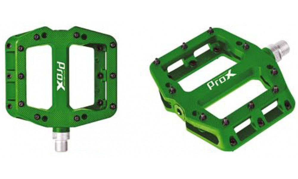 Pedalai ProX Base Pro 26 plastic Pins axle Cr-Mo green 