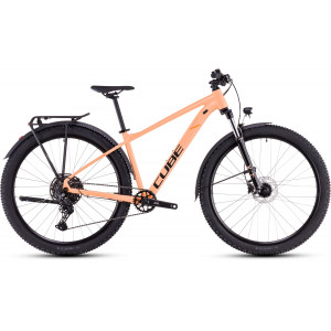 Dviratis Cube Aim Race Allroad 29 tangerine'n'black 2025