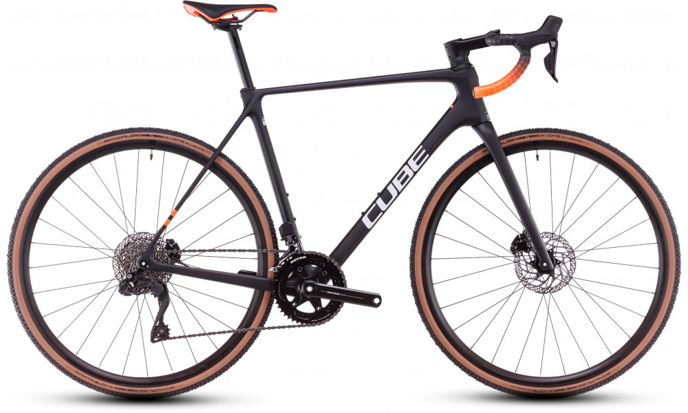 Dviratis Cube Cross Race C:62 Pro carbon'n'orange 2025 - 1