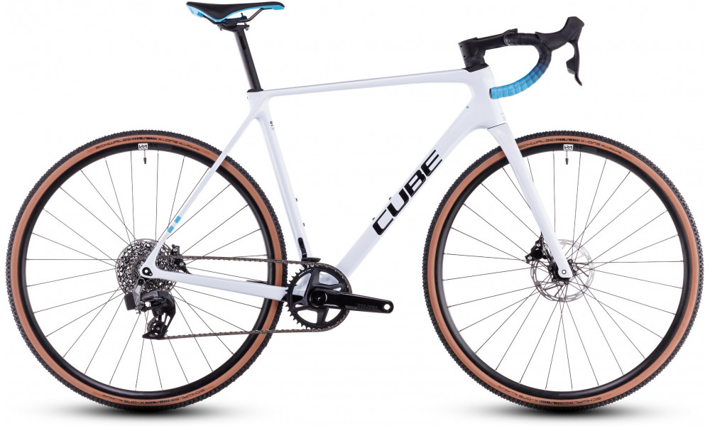 Dviratis Cube Cross Race C:62 Race polarwhite'n'blue 2026 - 1